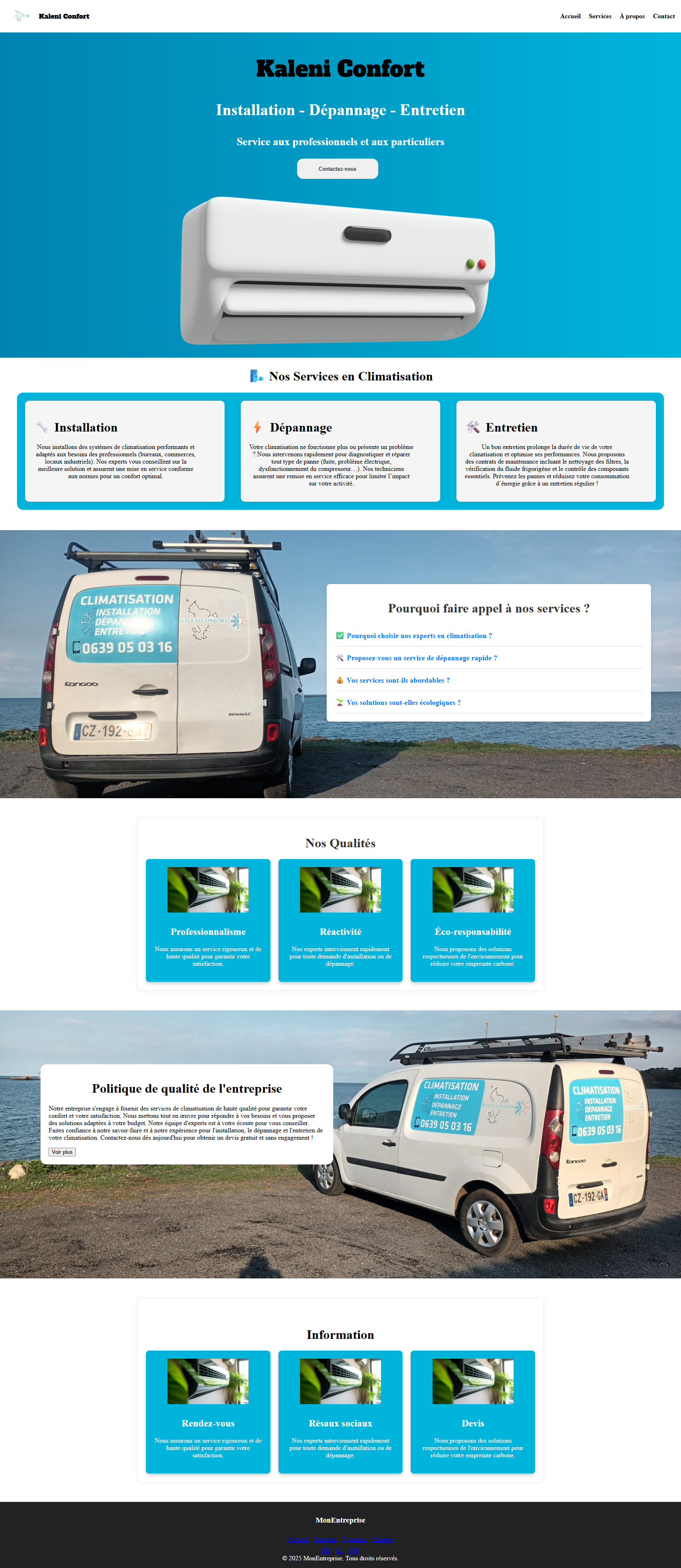 Image du site Kaleni Confort